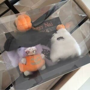 Lucky Deer Nai Secret Realm Halloween Pumpkin Plush Pendant Set Unopened